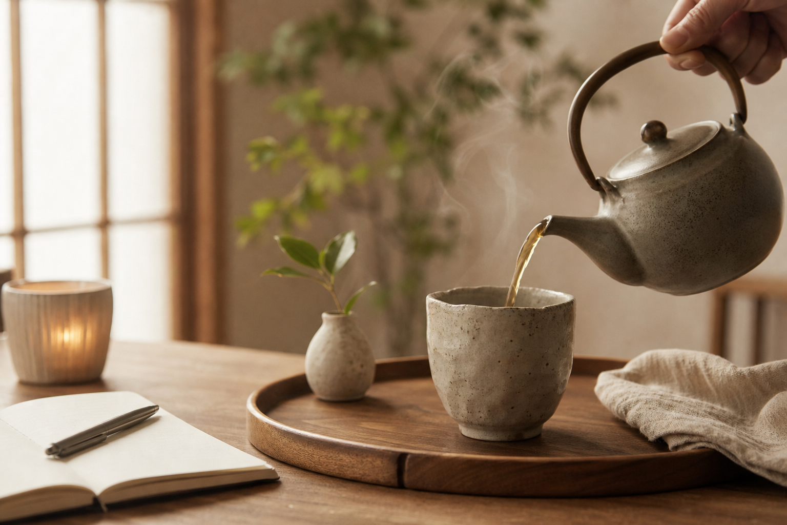 一息つけるお茶の時間